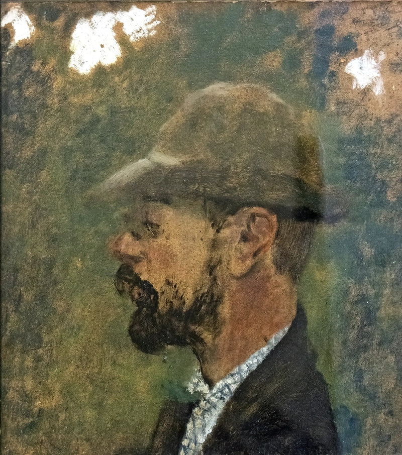Perfil de Toulouse Lautrec - Édouard Vuillard