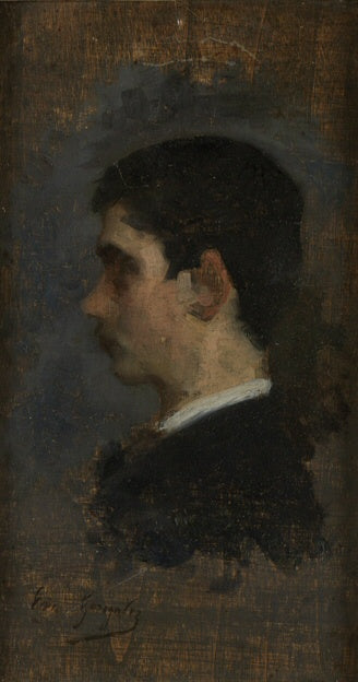 Perfil de un joven - Eva Gonzalès
