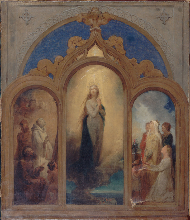 Proyecto para un tríptico - Ary Scheffer