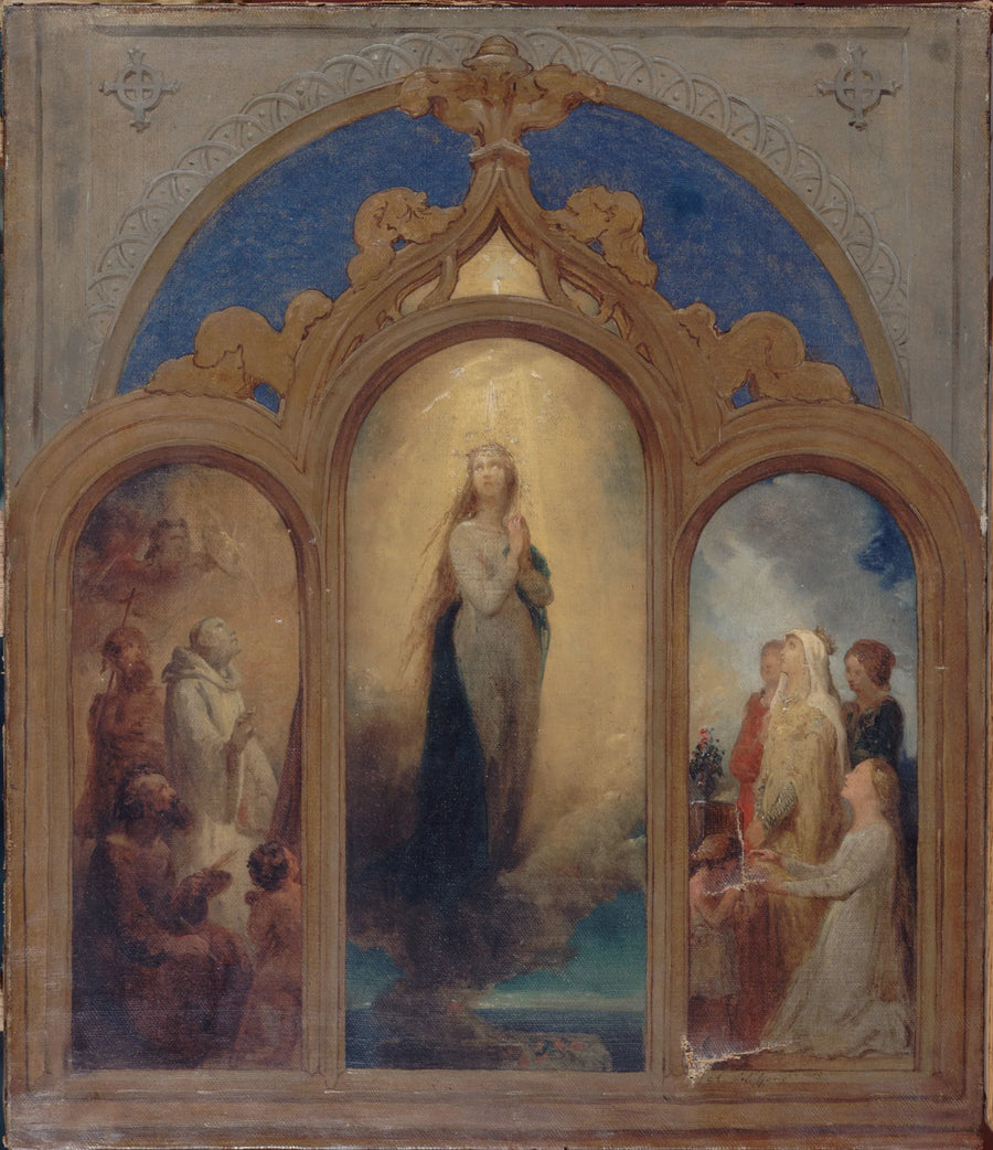 Proyecto para un tríptico - Ary Scheffer