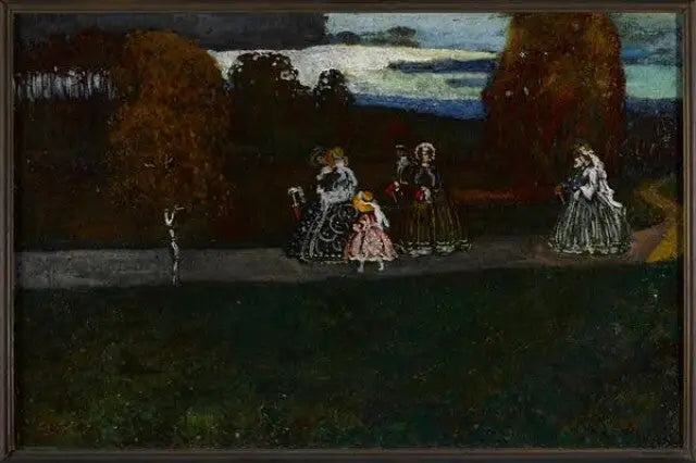 Paseo (1904) - Vassily Kandinsky