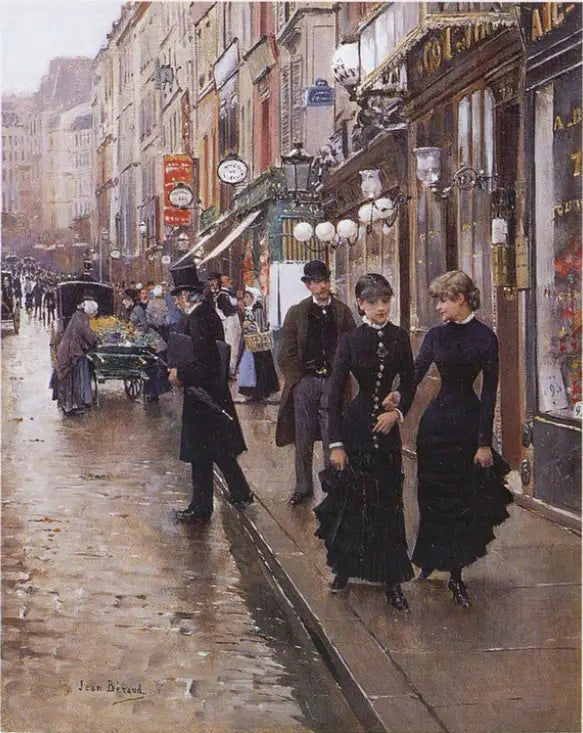 Paseo por París - Jean Béroud