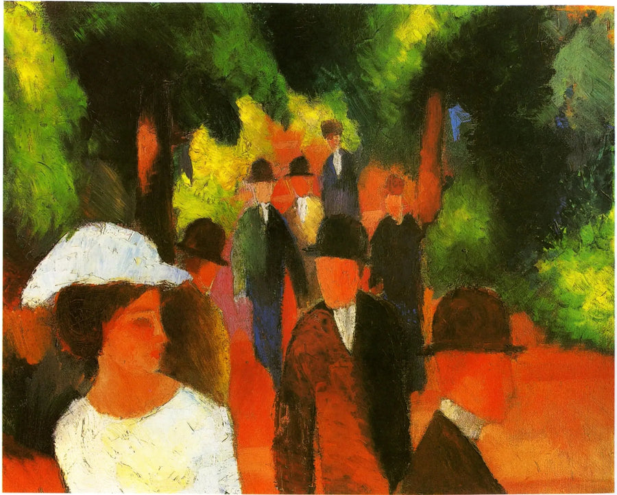 Paseo - August Macke