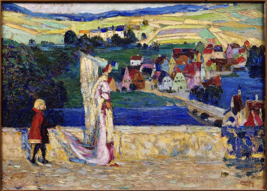 Paseo (Boceto) - Vassily Kandinsky