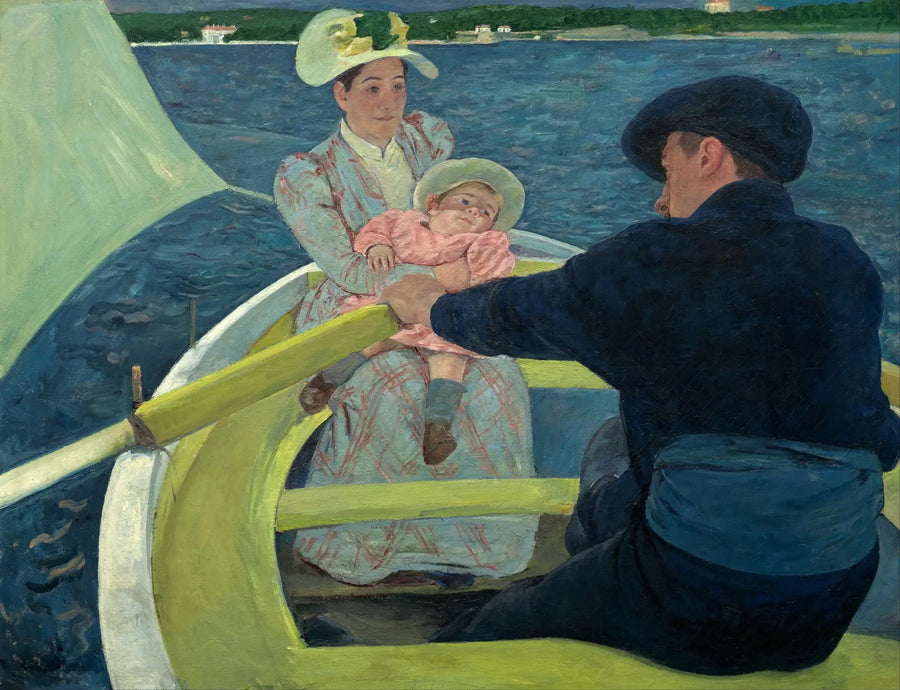 Paseo en bote - Mary Cassatt