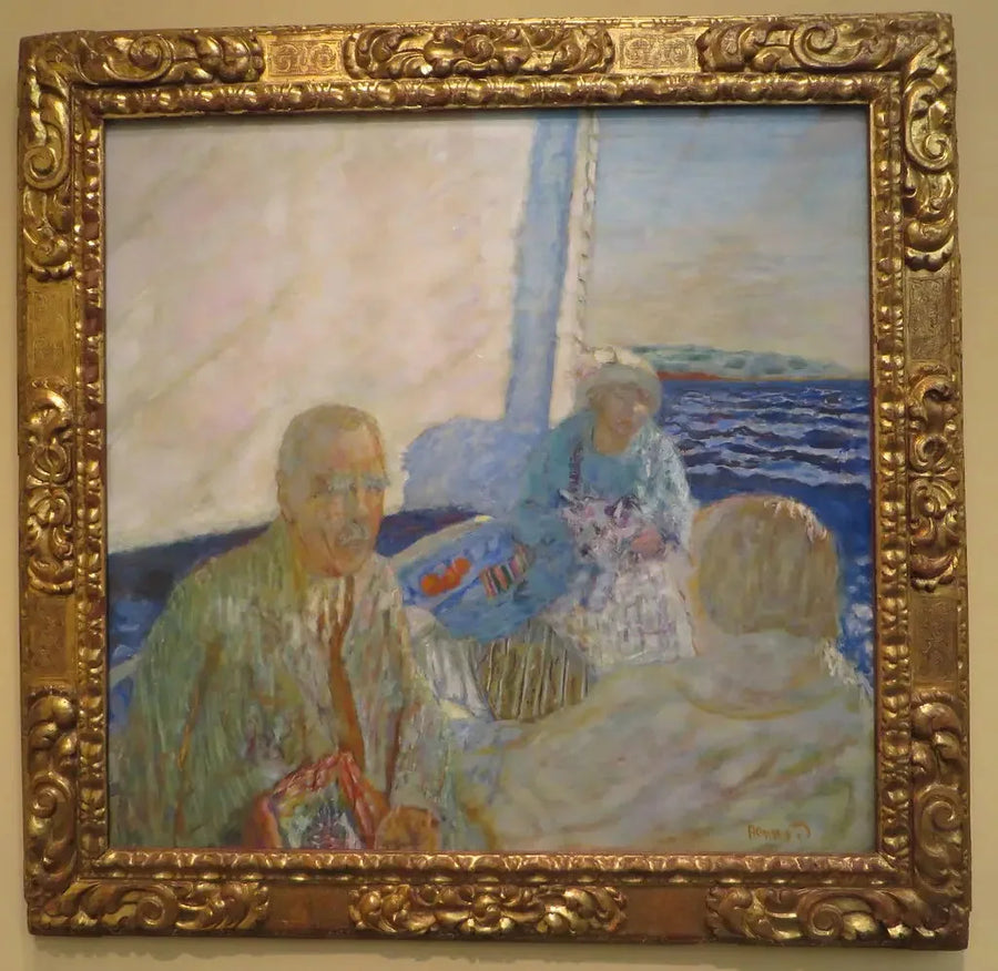 Paseo en barco - Pierre Bonnard