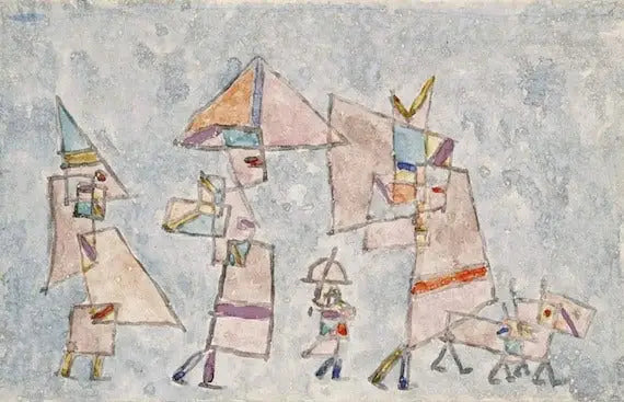 Paseo en Oriente (Spazier Gang im Orient) - Paul Klee