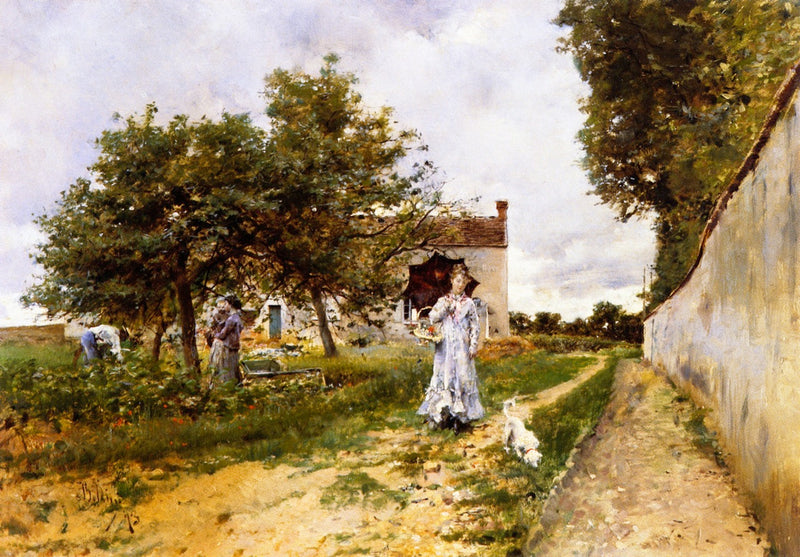 Paseo matutino - Giovanni Boldini