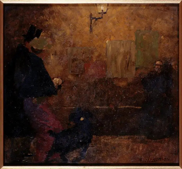 Paseo nocturno - Félix Vallotton