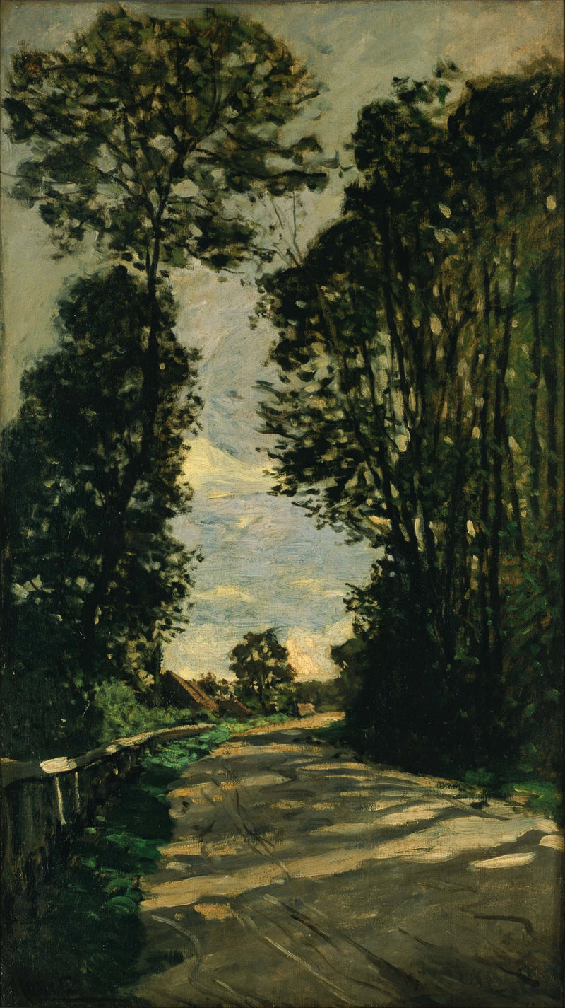 Camine, camino hacia la granja Saint-Siméon W29 - Claude Monet