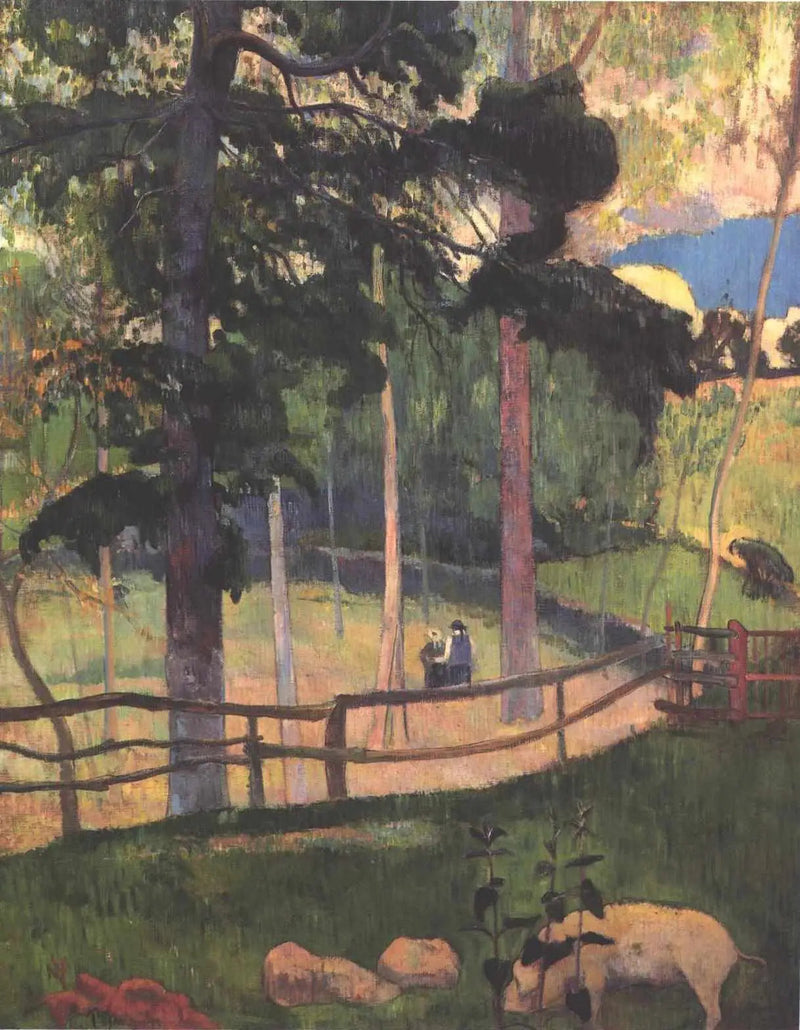 Paseo sentimental - Paul Gauguin