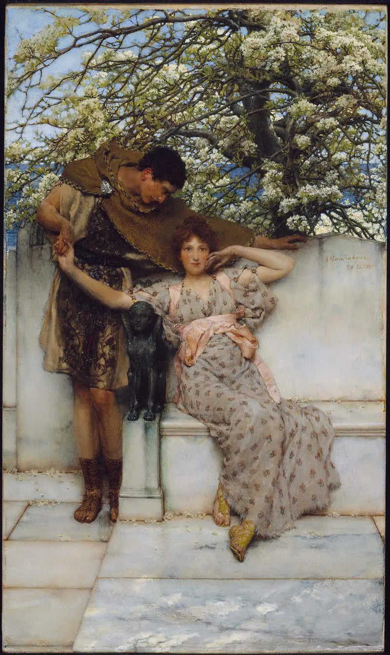 Promesa de la primavera - Lawrence Alma-Tadema