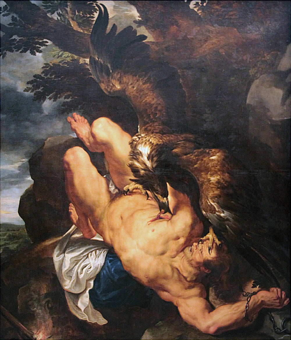 Prométhée supplicié - Peter Paul Rubens image 1 copie peinte à la main à l’huile