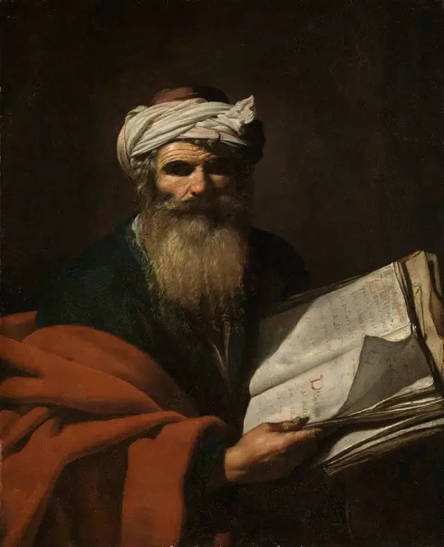 Profeta con un libro - Caravaggio