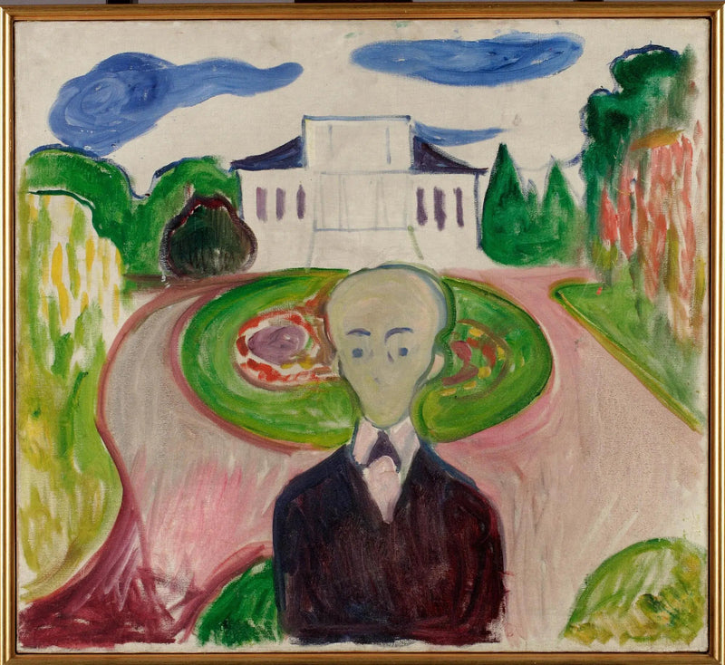 Propietario en el parque - Edvard Munch