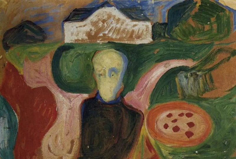 Propietario en el parque - Edvard Munch