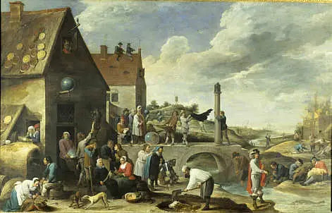 Proverbios flamencos - David Teniers el Joven