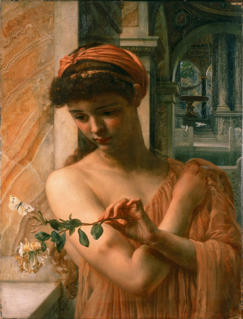 Psicé en el Templo del Amor - Edward Poynter