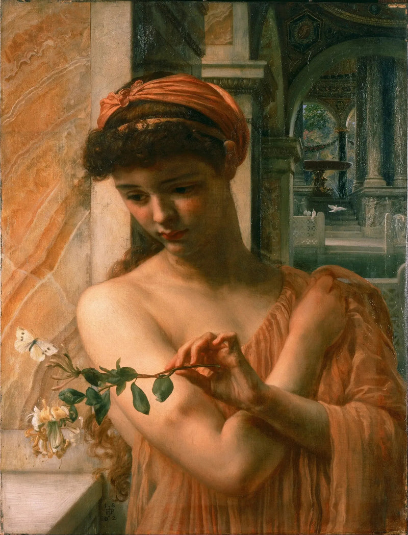 Psicé en el Templo del Amor - Edward Poynter