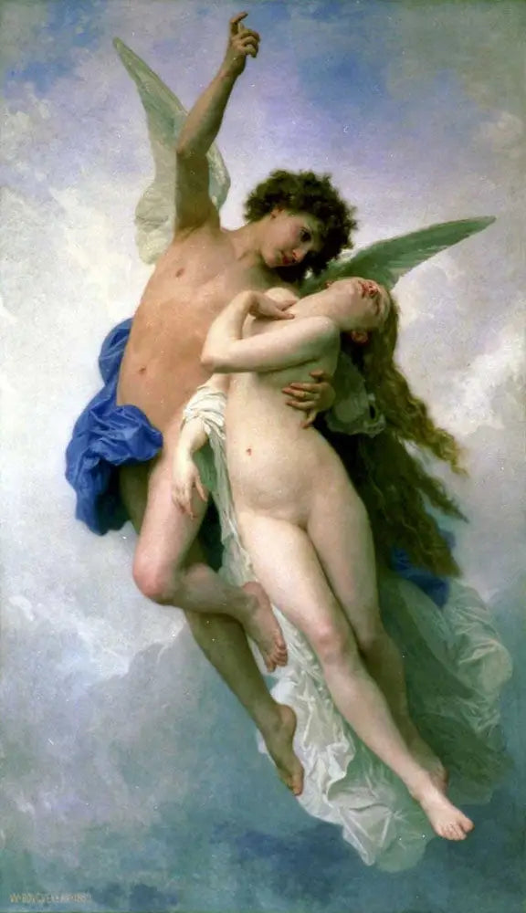 Psique y el Amor - Bouguereau