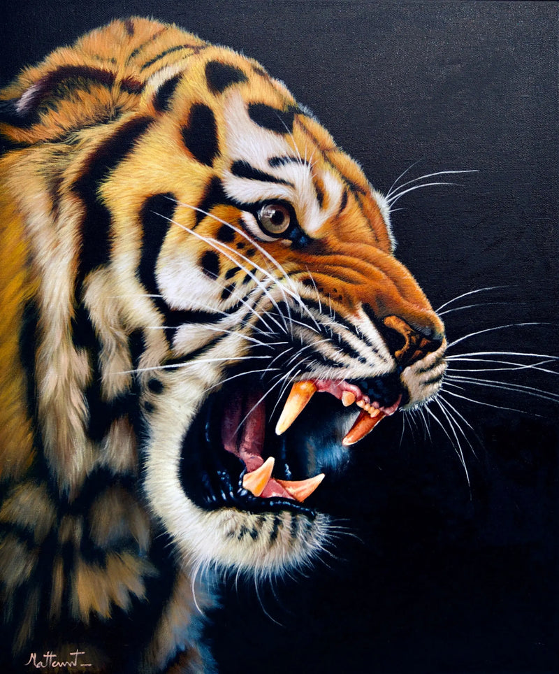 El poder del tigre | 50 x 70 centímetros
