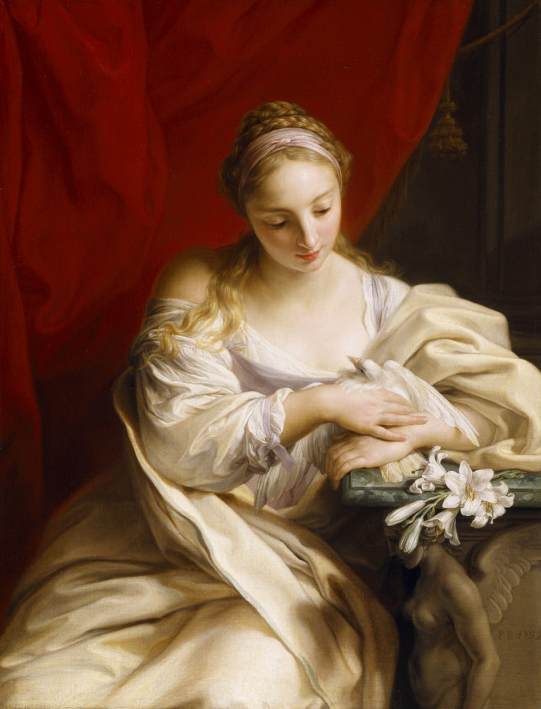 Pureza del corazón - Pompeo Batoni