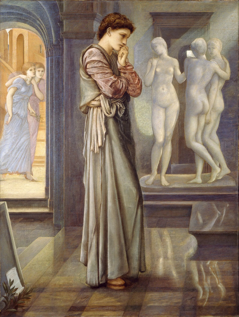 Pygmalion y la Imagen - Los Deseos del Corazón - Edward Burne-Jones