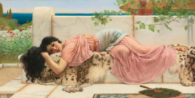 Cuando tu corazón es joven - John William Godward