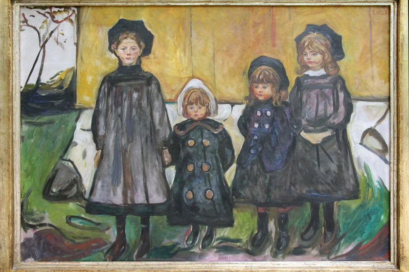 Cuatro Chicas en Åsgårdstrand - Edvard Munch