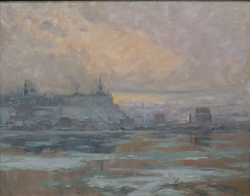 Quebec visto desde Levis - Maurice Galbraith Cullen