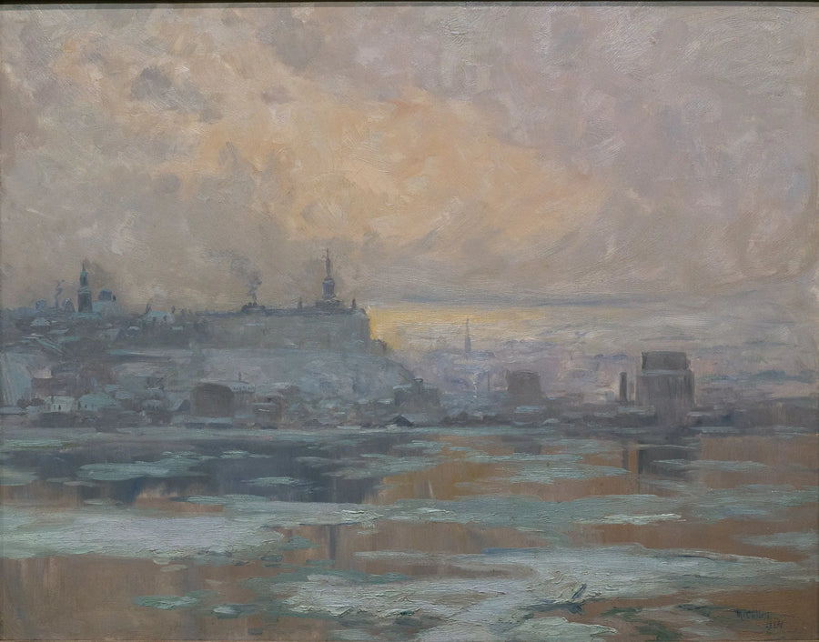 Quebec visto desde Levis - Maurice Galbraith Cullen