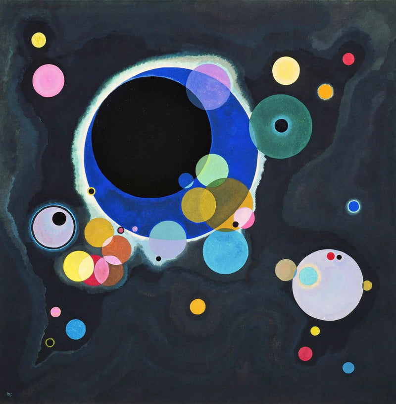 Algunos Círculos - Vassily Kandinsky