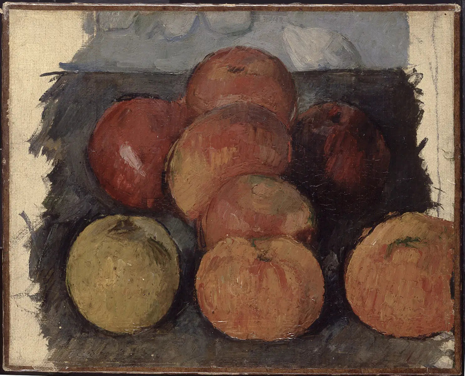 Quelques pommes - Paul Cézanne image 1 copie peinte à la main à l’huile
