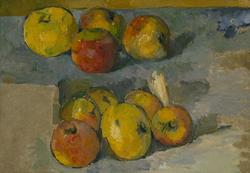 Algunas manzanas - Paul Cézanne