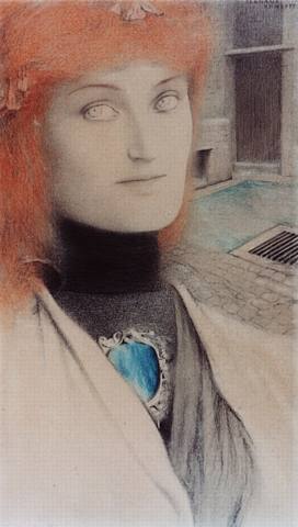 ¿Quién me liberará? - Fernand Khnopff