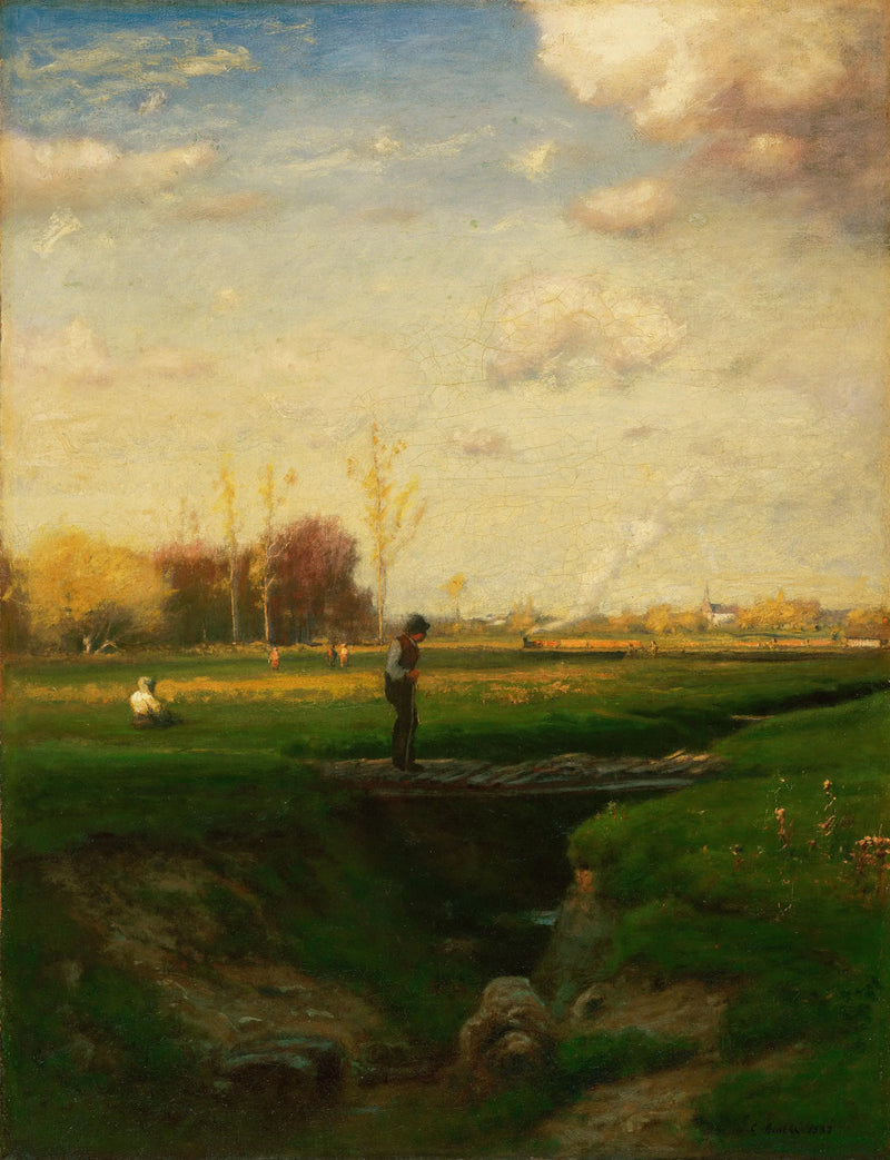 Atajo, estación de Watchung, Nueva Jersey - George Inness