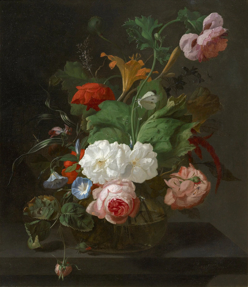 Fleurs d’été dans un vase - Rachel Ruysch