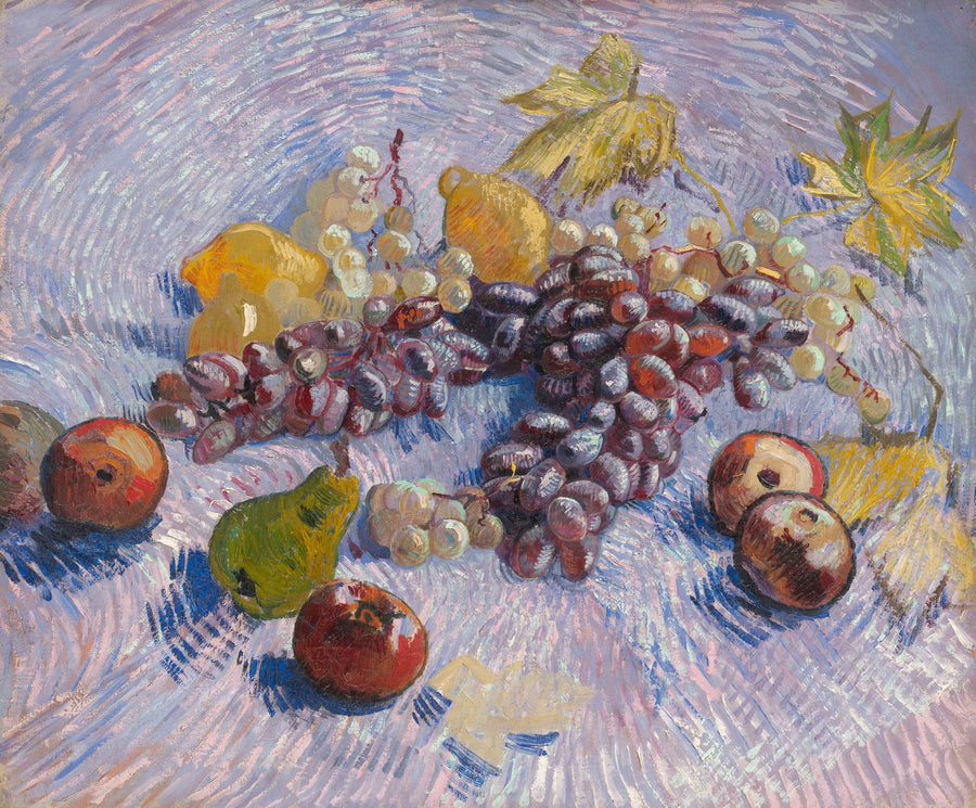 Manzanas, peras, limón y uva - Vincent van Gogh