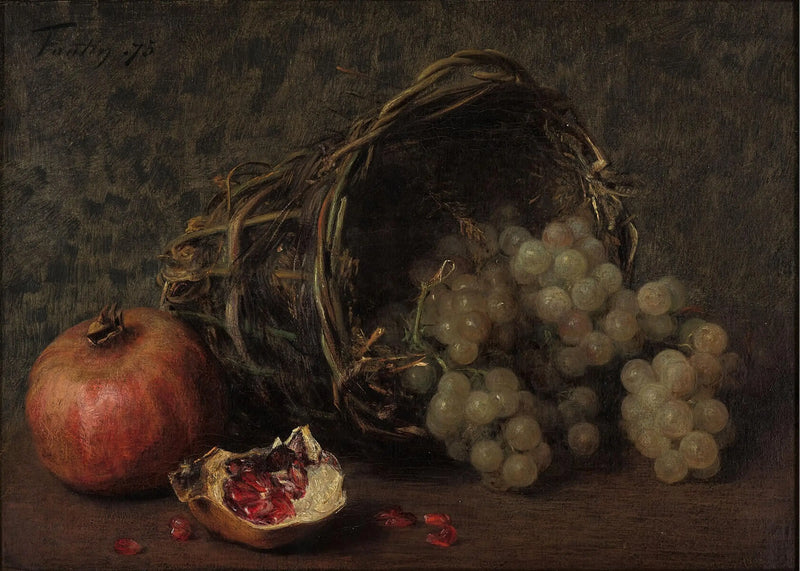 Pasas y granadas - Henri Fantin-Latour