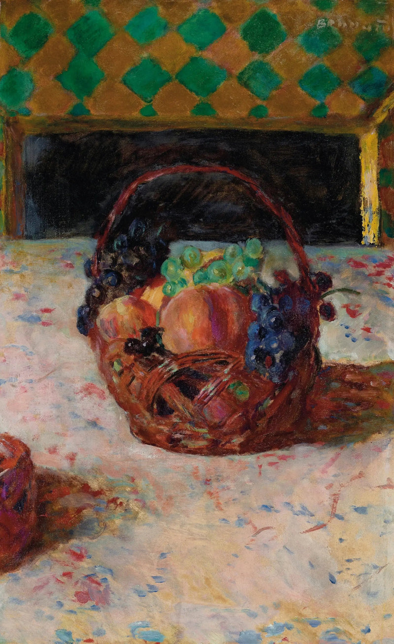 Uvas negras y duraznos - Pierre Bonnard