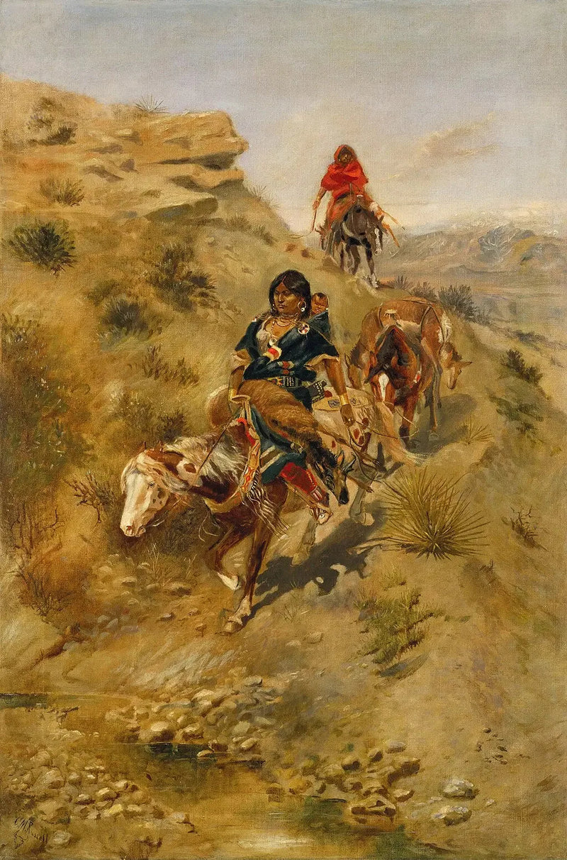 Llevar la carne a casa - Charles Marion Russell