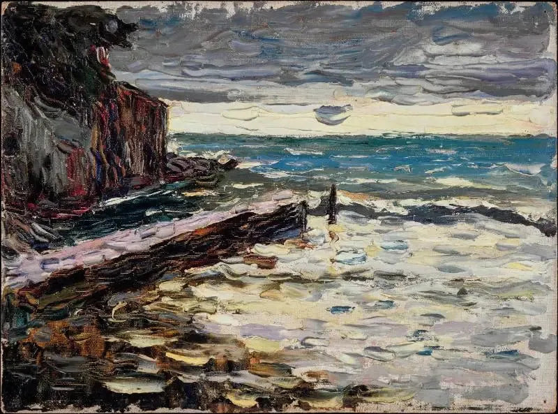 Rapallo, mar tormentoso - Vassily Kandinsky
