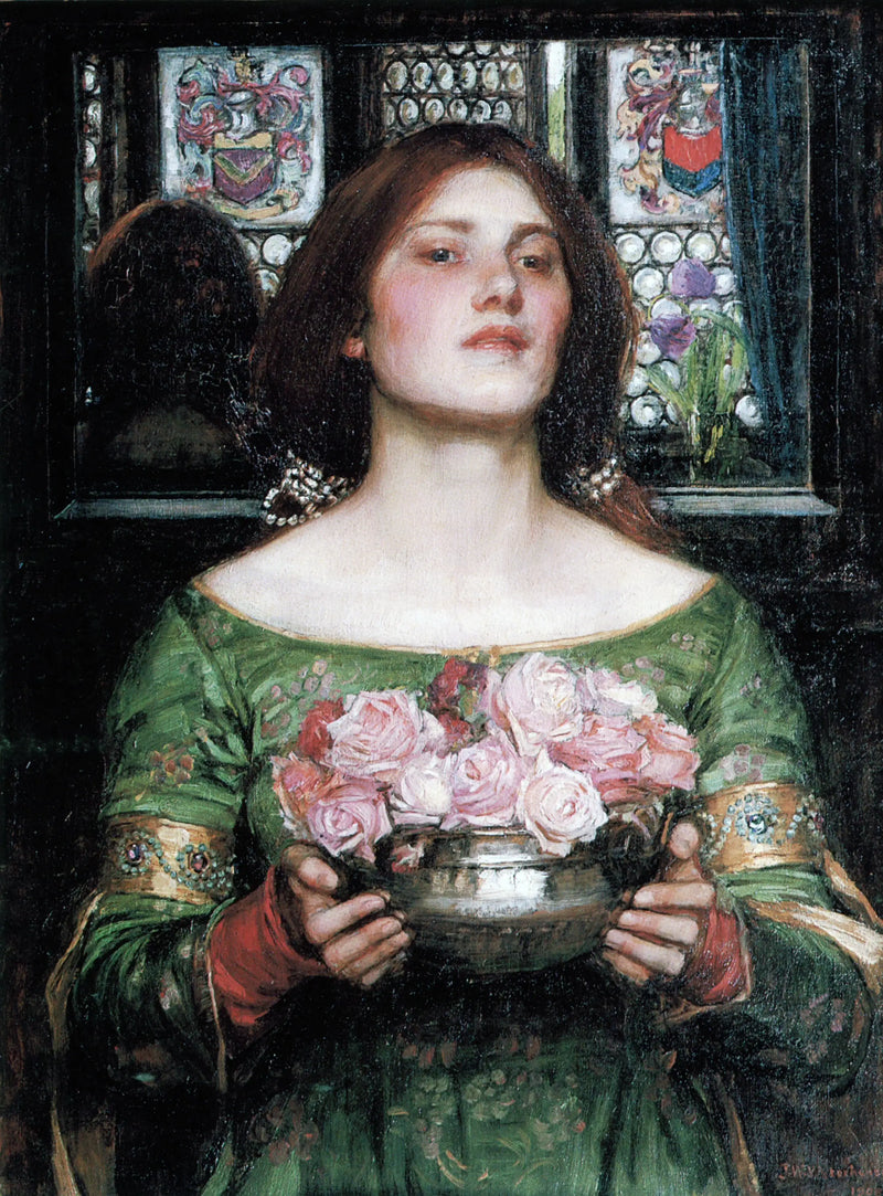 Reúne tus botones de rosa mientras puedas - John William Waterhouse