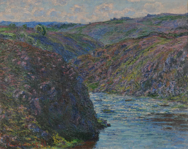 Los Barrancos de la Creuse - Claude Monet