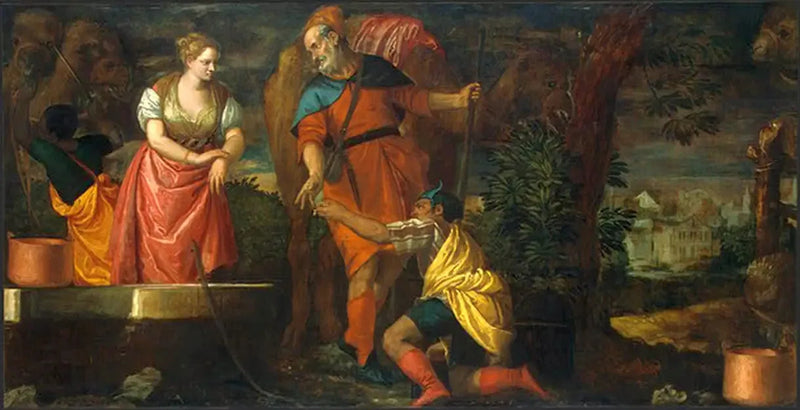 Rebeca en el pozo - Paolo Veronese