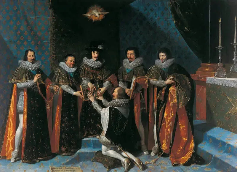 Recepción de Henri d'Orléans Duque de Longueville - Philippe de Champaigne
