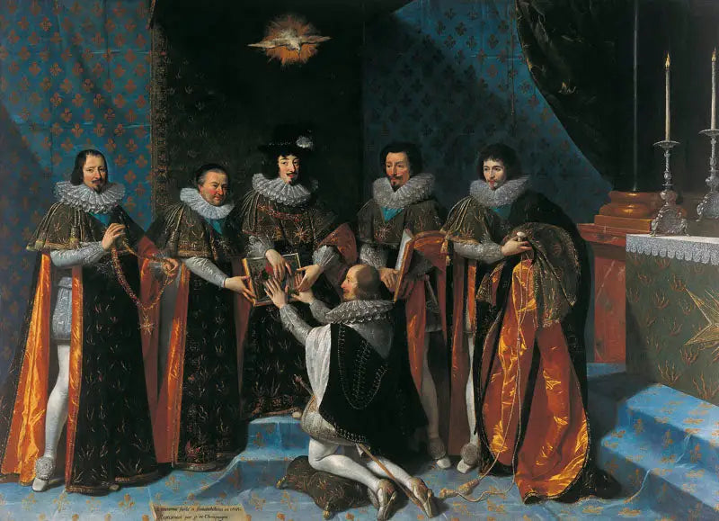 Recepción de Henri d'Orléans Duque de Longueville - Philippe de Champaigne