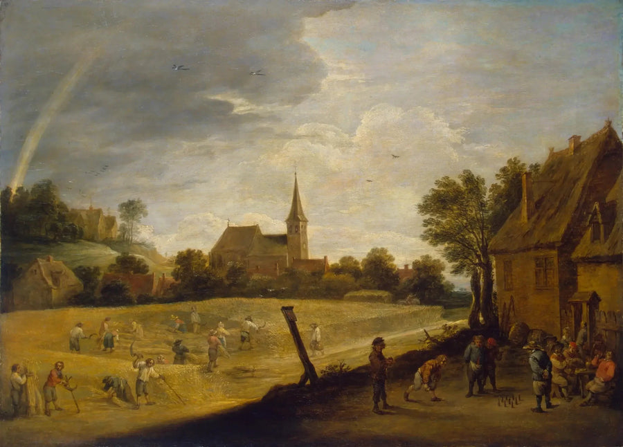 Cosecha - David Teniers el Joven
