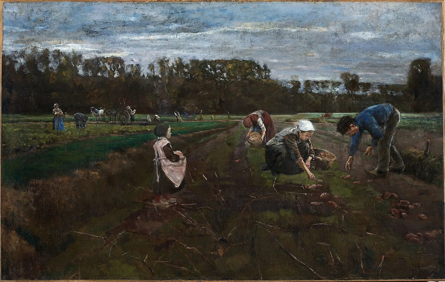 Cosecha de patatas - Max Liebermann