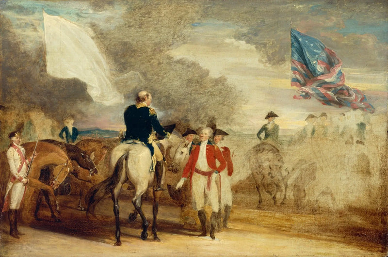 Rendición de Cornwallis en Yorktown - John Trumbull